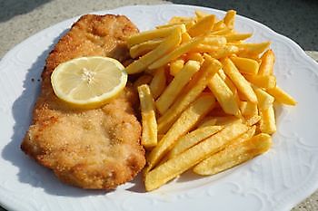Schnitzelmenu